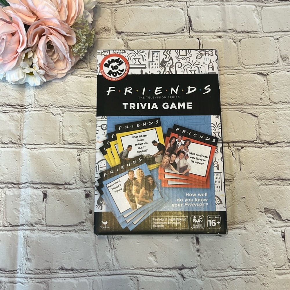 NWT Friends The Television Series Trivia Game